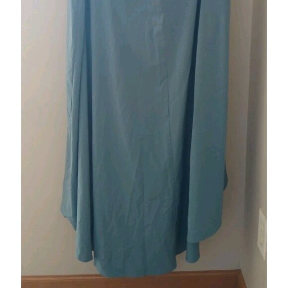 Halara Breezeful High Waisted Split 2-in-1 Flowy Maxi Skirt Size 3X Green - Picture 7 of 7